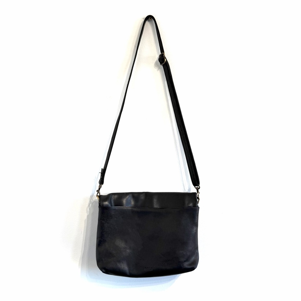 Able Foldover Leather Bag Adjustable Crossbody St… - image 2